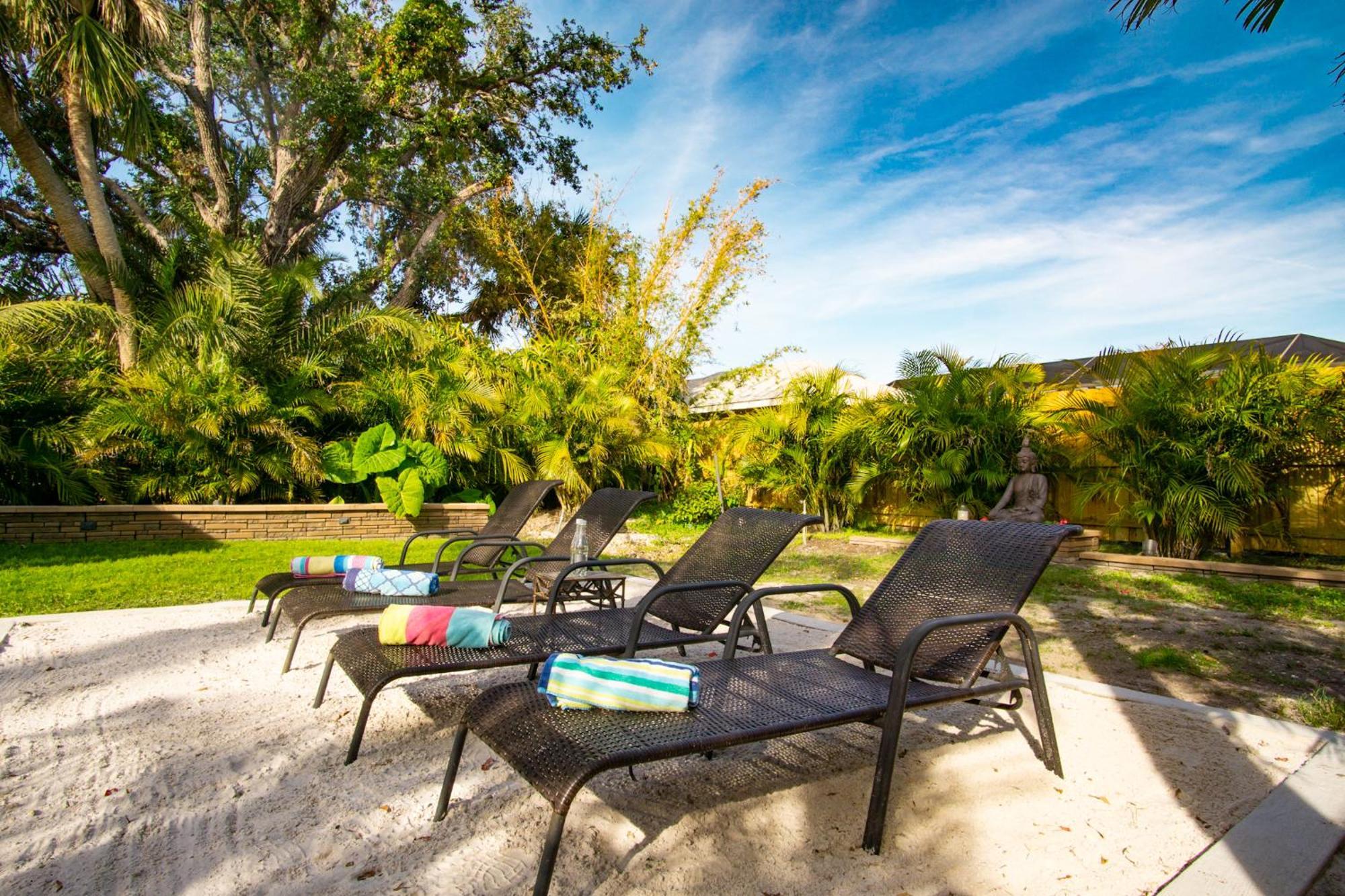 Апартаменти Luxury Zen Den With Heated Pool Just Off Siesta Key Сарасота Екстер'єр фото